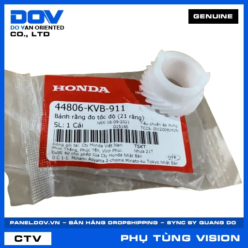 BÁNH RĂNG ĐO TỐC ĐỘ (21 RĂNG) VISION 110 — 44806KVB911