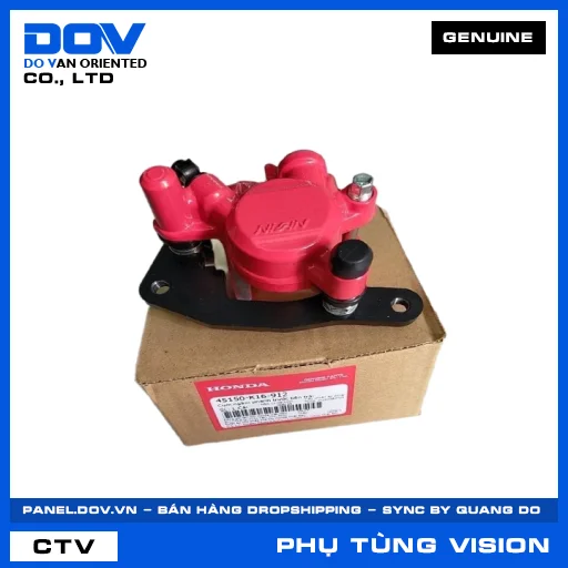 CỤM NGÀM PHANH TRƯỚC BÊN TRÁI (thắng) VISION 110 — 45150K16912