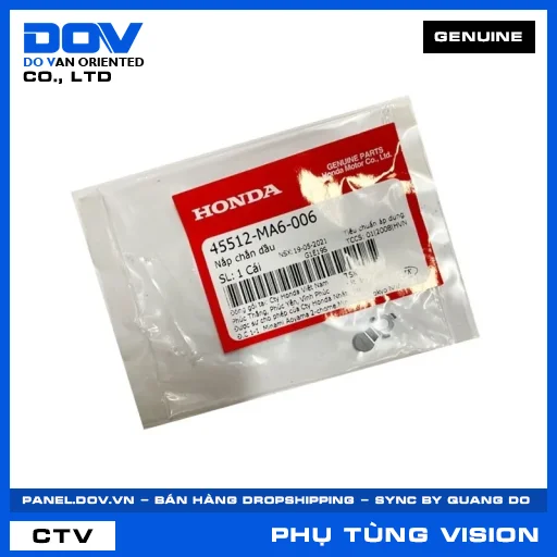 NẮP CHẮN DẦU VISION 110 — 45512MA6006