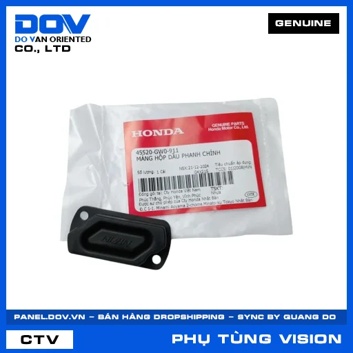 MÀNG HỘP DẦU PHANH CHÍNH (thắng) VISION 110 — 45520GW0911