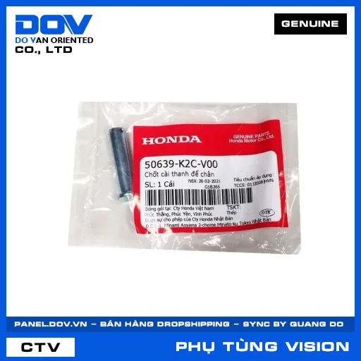 CHỐT CÀI THANH ĐỂ CHÂN VISION 110 — 50639K2CV00