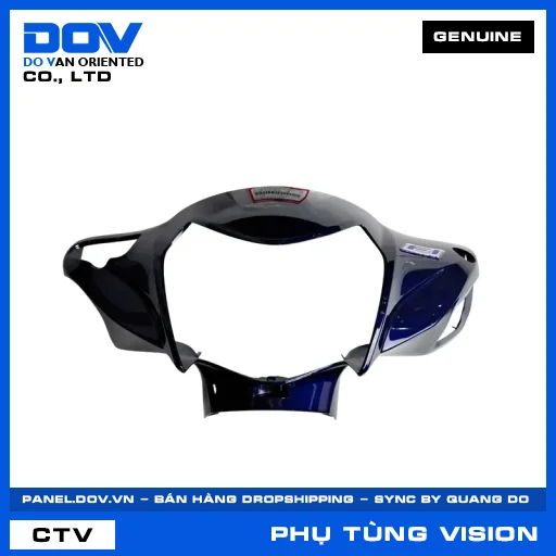 BỘ NẮP TAY LÁI TRƯỚC *PB390M* VISION, VISION 110 — 53200K44V00ZD