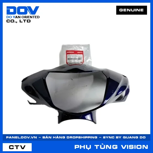 NẮP TRƯỚC TAY LÁI*PB390M* VISION 110 — 53205KZLE10ZC