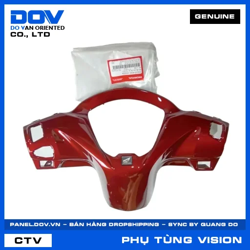 BỘ NẮP SAU TAY LÁI *R350C* VISION, VISION 110 — 53210K2CV00ZA