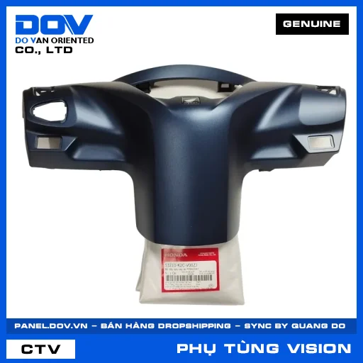 BỘ NẮP SAU TAY LÁI *PB425M* VISION, VISION 110 — 53210K2CV00ZJ