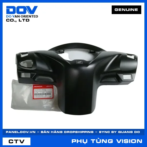 BỘ NẮP SAU TAY LÁI *NHA76M* VISION, VISION 110 — 53210K2CVF0ZG