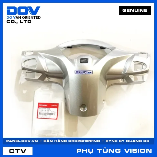 BỘ NẮP TAY LÁI SAU *NH411M* VISION, VISION 110 — 53210K44V00ZH