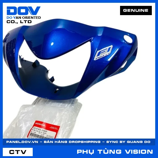 BỘ NẮP TRƯỚC TAY LÁI *B206* VISION, VISION 110 — 53210KZLE00ZF
