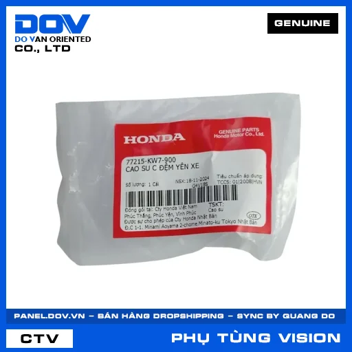 CAO SU C ĐỆM YÊN XE VISION 110 — 77215KW7900