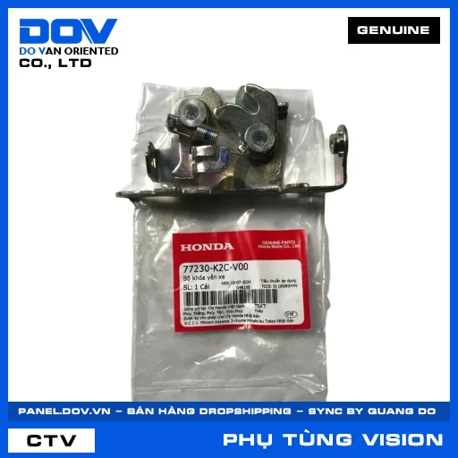 BỘ KHÓA YÊN XE VISION 110 — 77230K2CV00