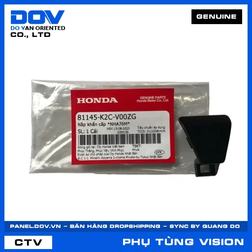NẮP KHẨN CẤP *NHA76M* VISION, VISION 110 — 81145K2CV00ZG