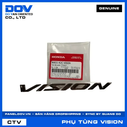 TEM ỐP SƯỜN *TYPE2* VISION 110 — 86831K2CV00ZA