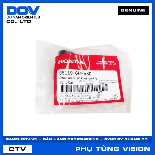 CHỤP CAO SU ỐC KHÓA GƯƠNG (kiếng) VISION 110 — 88119K44V80
