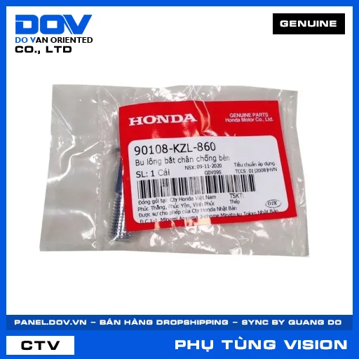 BU LÔNG BẮT CHÂN CHỐNG BÊN VISION 110 — 90108KZL860