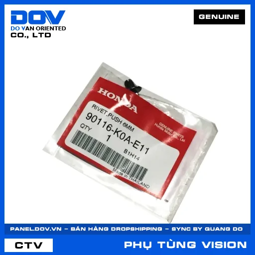 ĐINH TÁN 6MM VISION 110 — 90116K0AE11