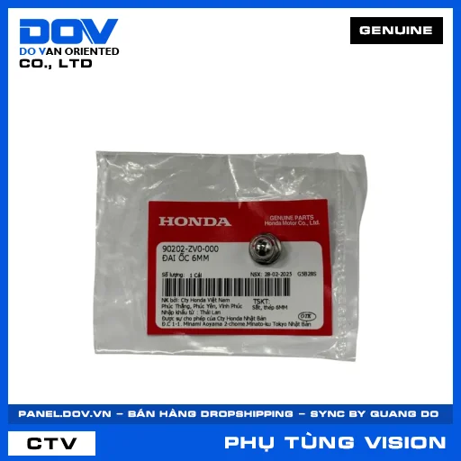 ĐAI ỐC 6MM VISION 110 — 90202ZV0000