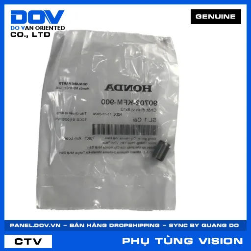 CHỐT ĐỊNH VỊ 8X12 VISION 110 — 90702KFM900