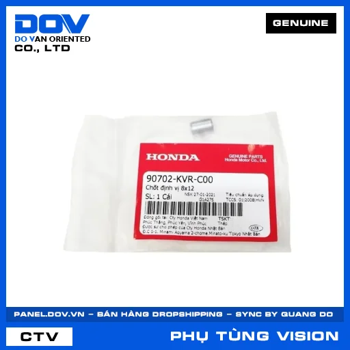 CHỐT ĐỊNH VỊ 8X12 VISION 110 — 90702KVRC00