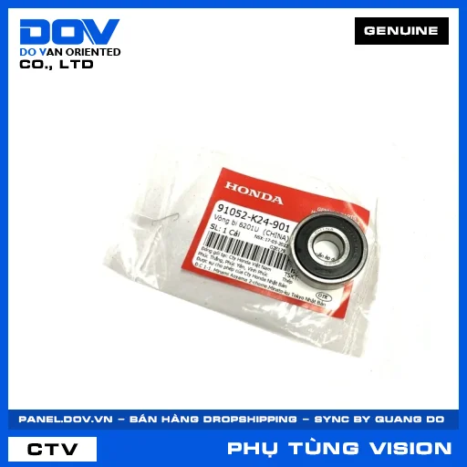 Vòng bi 6201U (1mặt chắn bụi) VISION 110 — 91052K24901