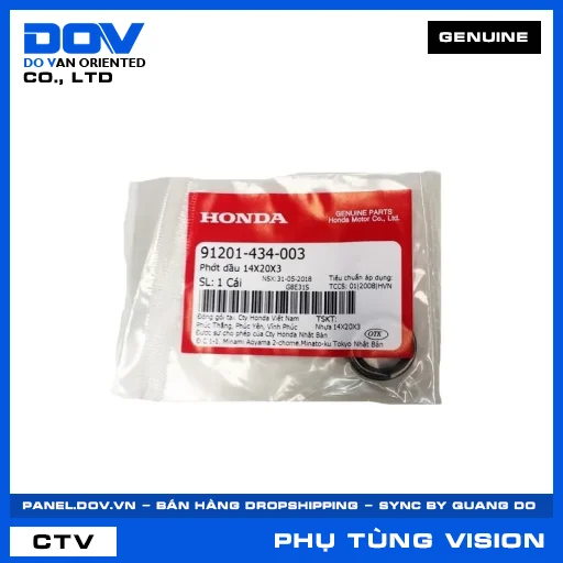 PHỚT DẦU 14X20X3 VISION 110 — 91201434003