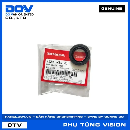 PHỚT DẦU 20X32X6 VISION 110 — 91203K35J01