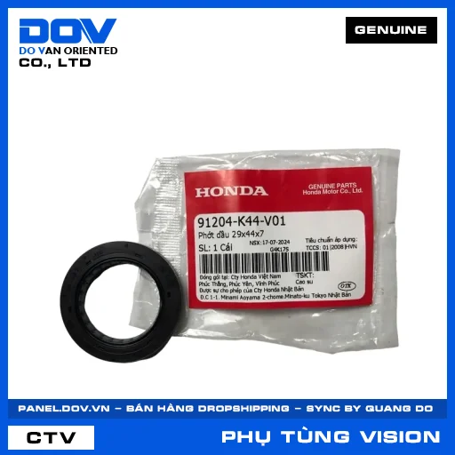 PHỚT DẦU 29X44X7 VISION 110 — 91204K44V01