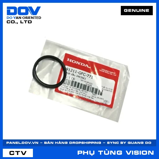 PHỚT DẦU 34X39X3 VISION 110 — 91211GFC771