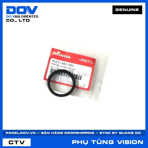 PHỚT DẦU 34X41X4 MÁ PULY VISION 110 — 91211K81N01