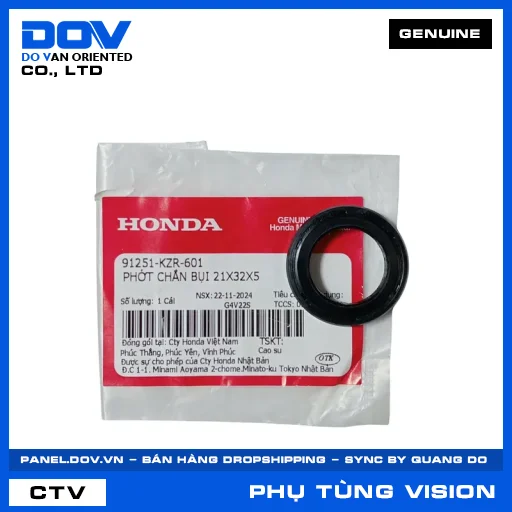 PHỚT CHẮN BỤI 21X32X5 VISION 110 — 91251KZR601
