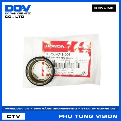 PHỚT HỘP BÁNH RĂNG CÔNG TƠ MÉT VISION 110 — 91258KM1004