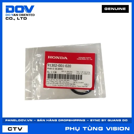PHỚT O 30.8MM VISION 110 — 91302001020