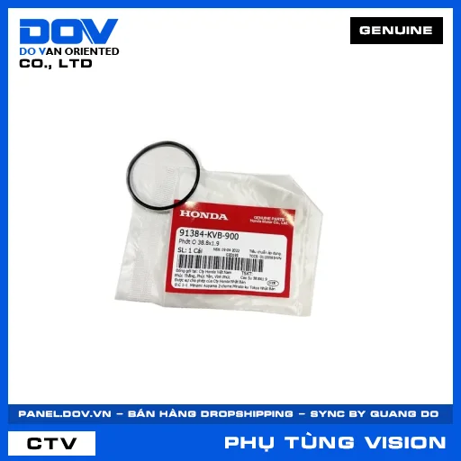 Phớt O 38.8x1.9 VISION 110 — 91384KVB900
