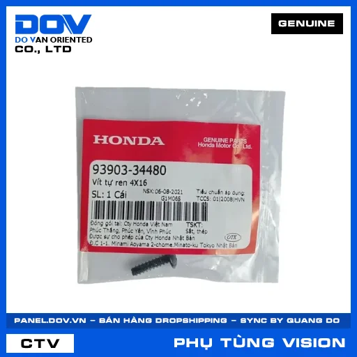 VÍT TỰ REN 4X16 VISION 110 — 9390334480