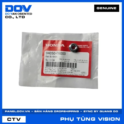 ĐAI ỐC 6MM VISION 110 — 9405006000