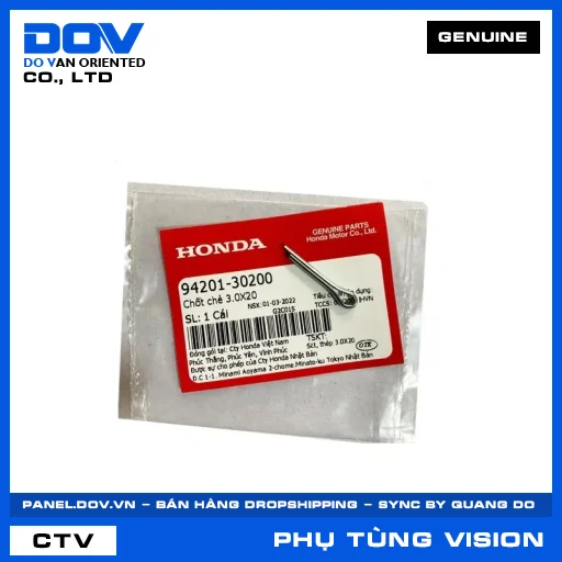 CHỐT CHẺ 3.0X20 VISION 110 — 9420130200