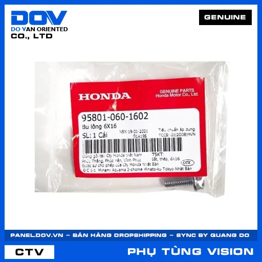 BU LÔNG 6X16 VISION 110 — 958010601602