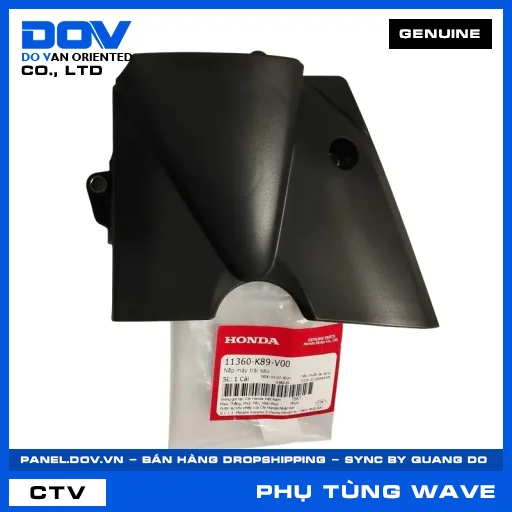 NẮP MÁY TRÁI SAU WAVE ALPHA 110, WAVE RSX 110 — 11360K89V00