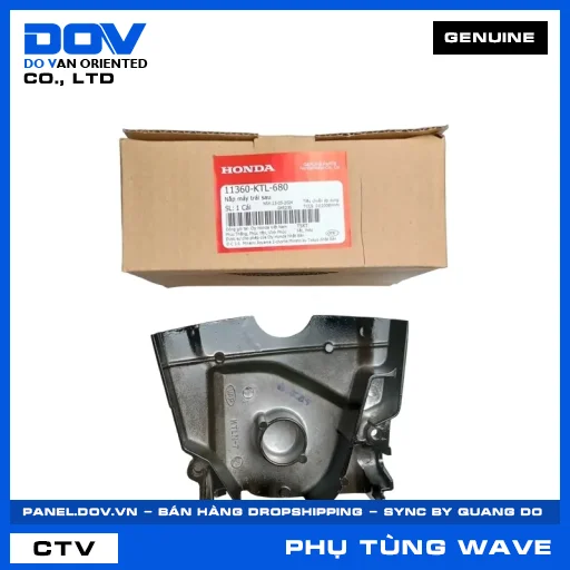 NẮP MÁY TRÁI SAU WAVE ALPHA — 11360KTL680