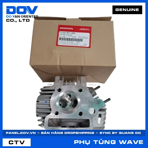 CỤM ĐẦU QUY LÁT WAVE 100, WAVE ALPHA — 12200KFL900