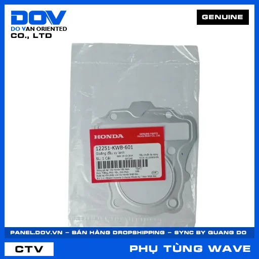 GIOĂNG ĐẦU XY LANH WAVE ALPHA 110, WAVE RSX 110 — 12251KWB601