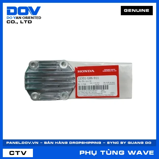 NẮP ĐẦU QUY LÁT WAVE 100, WAVE ALPHA — 12301GB6911