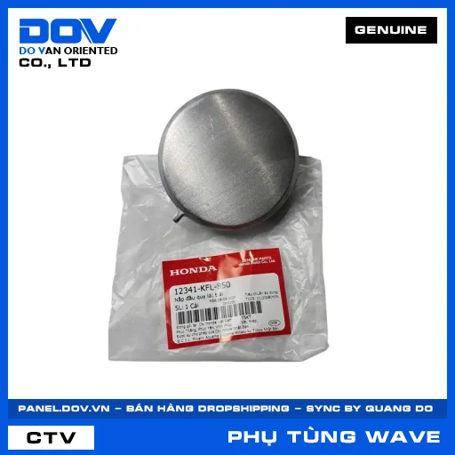 NẮP ĐẦU QUY LÁT TRÁI WAVE 100, WAVE ALPHA — 12341KFL850