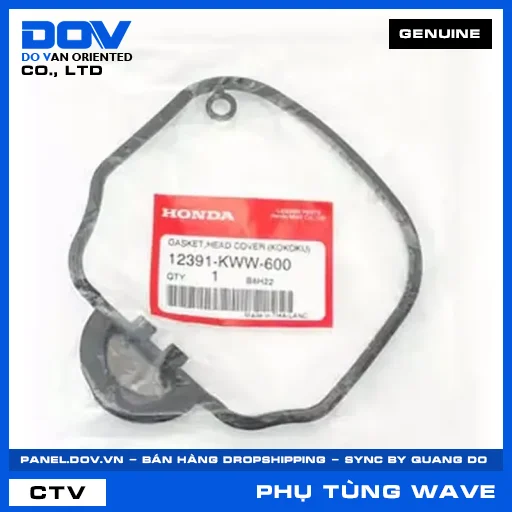 GIOĂNG NẮP ĐẦU QUY LÁT WAVE RSX 110 — 12391KWW600