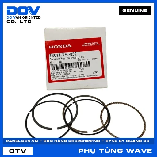 Bộ xéc măng tiêu chuẩn (0.00) WAVE 100 — 13011KFL852