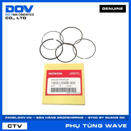Bộ xéc măng cốt 2 (0.50) WAVE RSX 110 — 13031KWB305