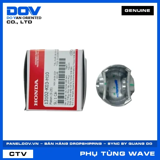 PISTON (0.25) WAVE RSX 110 — 13102K03H10