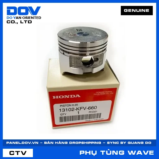 Piston cốt 1 (0.25) WAVE ALPHA — 13102KFV660