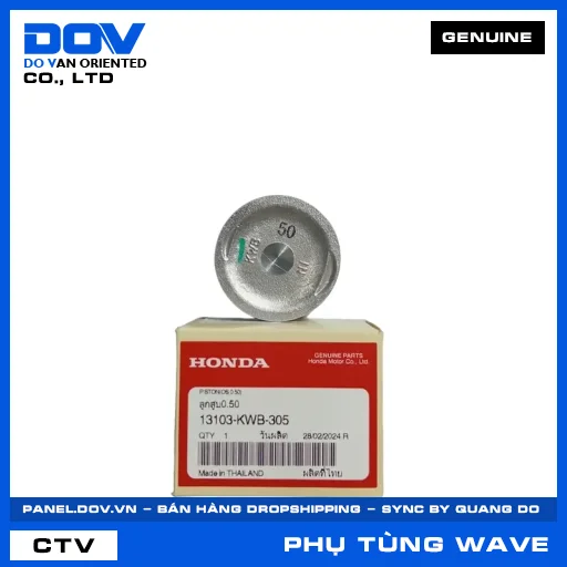 Piston cốt 2 (0.50) WAVE RSX 110 — 13103KWB305