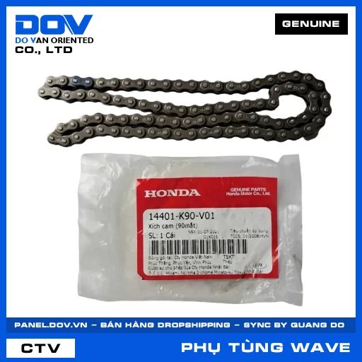 XÍCH CAM (90MẮT) (sên) WAVE ALPHA 110, WAVE RSX 110 — 14401K90V01