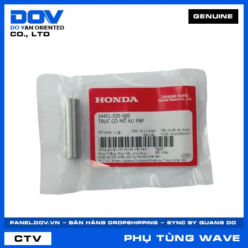 TRỤC CÒ MỔ XU PÁP WAVE 100, WAVE ALPHA — 14451035000